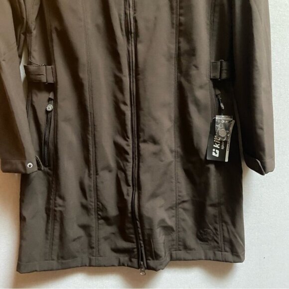 NWT Killtec hooded fleece lined water resistant jacket Sz 14 - Picture 4 of 16